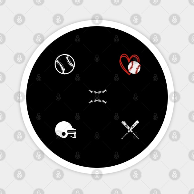 Baseball Lover Magnet by BlackMeme94